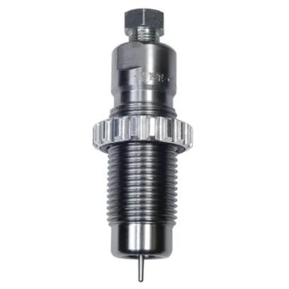 Full Length Sizing Die Only .22 Creedmoor LEE .22 Creedmoor FULL LENGTH SIZING DIE per la ricarica delle munizioni. Disinnesca il bossolo e ne calibra l'intera lunghezza. Filetto 7/8"-14.